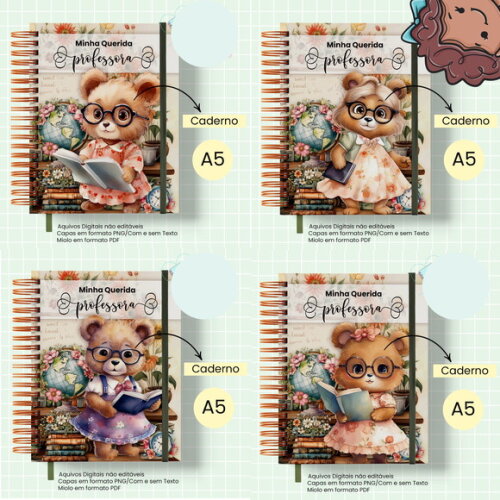 Arquivo Digital Caderno Professora #2862