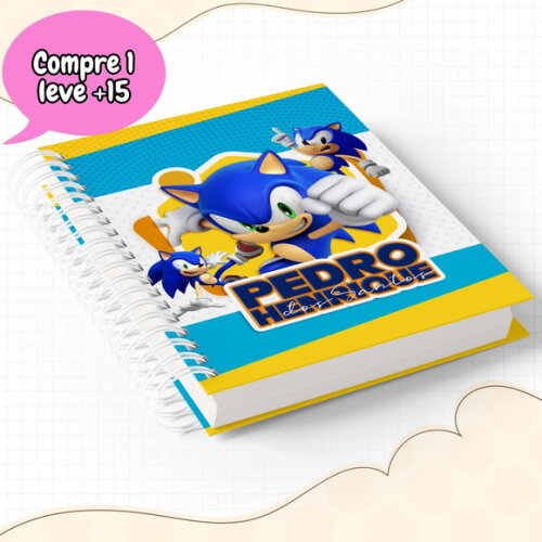Arquivo Digital Caderno Sonic #3028