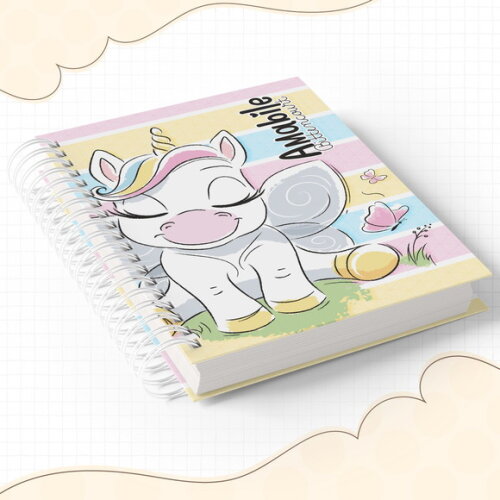 Arquivo Digital Caderno Unicórnio #3027