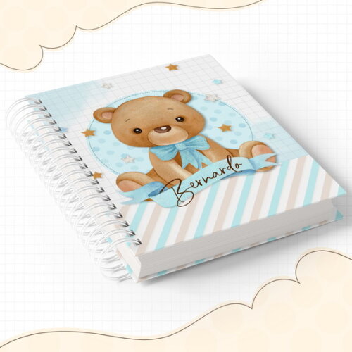 Arquivo Digital Caderno Ursinho #3026
