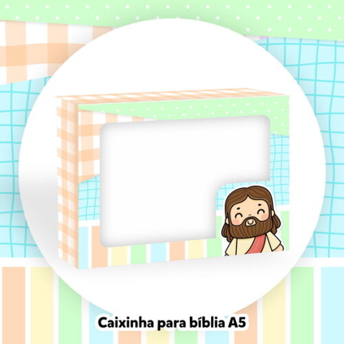 Arquivo Digital Caixinhas Bíblia Infantil #3036