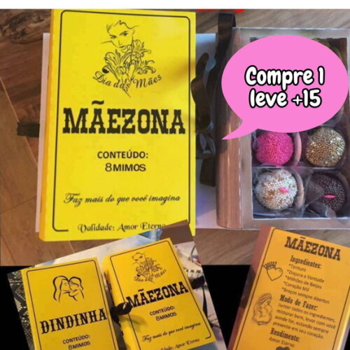 Arquivo Digital Caixinha Livro Mãezona #201