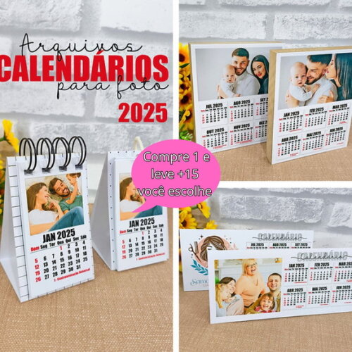 Arquivo Digital Calendário 2025 #1879