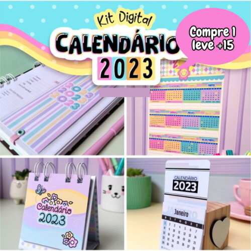 Arquivo Digital Calendário 2023 #917