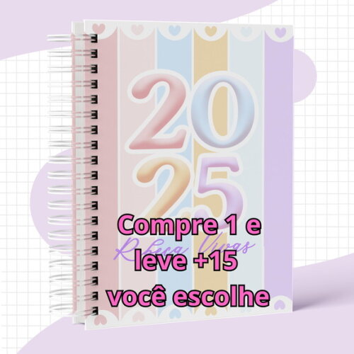 Arquivo Digital Capa Agenda Candy 2025 #5708