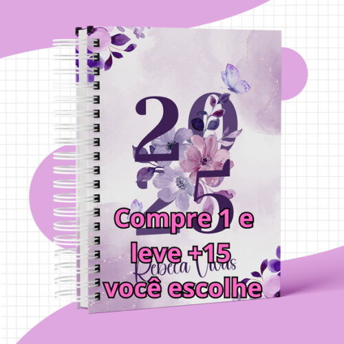 Arquivo Digital Capa Agenda Floral 2025 #5711