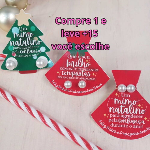 Arquivo Digital Cards Brinco Natal #5982