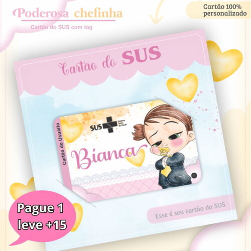 Arquivo Digital Cartão Sus a Poderosa Chefinha #3302