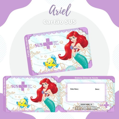 Arquivo Digital Cartão Sus Ariel #1915
