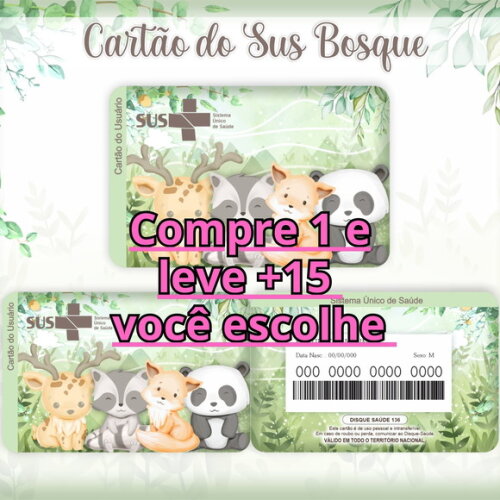 Arquivo Digital Cartão Sus Bosque #612
