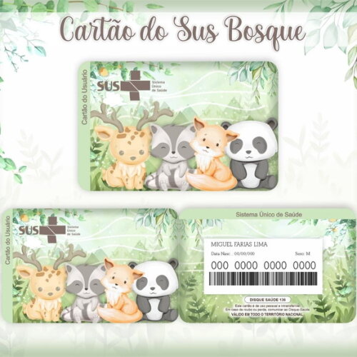 Arquivo Digital Cartão Sus Bosque #612