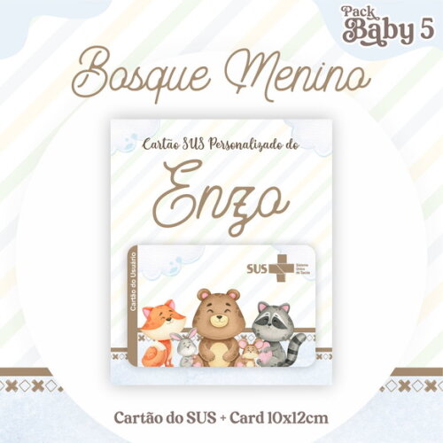 Arquivo Digital Cartão Sus Bosque Menino #2222