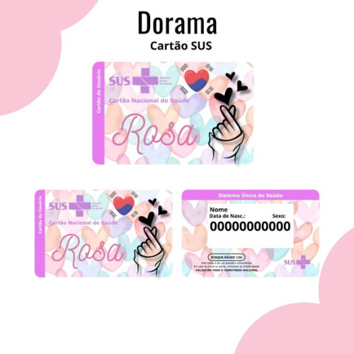 Arquivo Digital Cartão Sus Dorama #3068