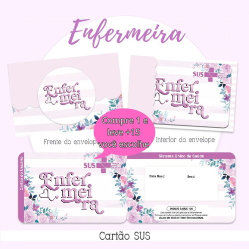 Arquivo Digital Cartão Sus Enfermeira #2129