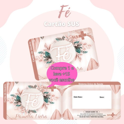 Arquivo Digital Cartão Sus Fé #1902