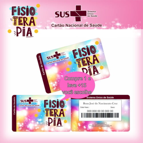 Arquivo Digital Cartão Sus Fisioterapia Feminino #2610