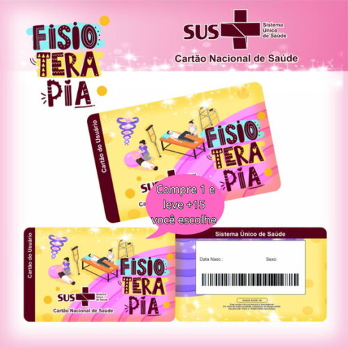 Arquivo Digital Cartão Sus Fisioterapia #2606