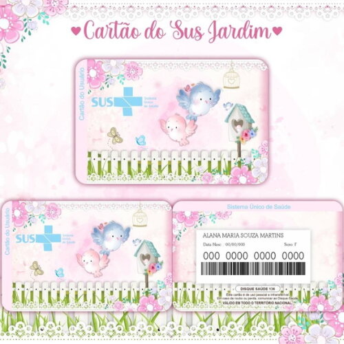 Arquivo Digital Cartão Sus Jardim #974