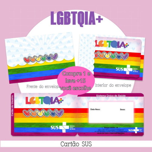 Arquivo Digital Cartão Sus Lgbtqia+ #2144