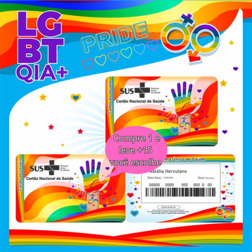 Arquivo Digital Cartão Sus Lgbt Pride #2599