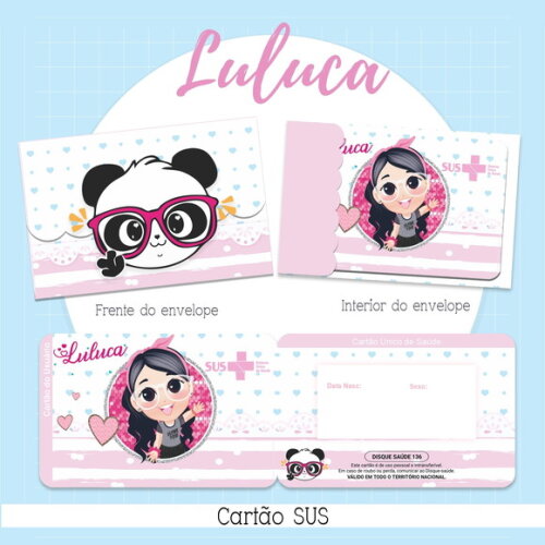 Arquivo Digital Cartão Sus Luluca #2146