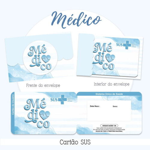 Arquivo Digital Cartão Sus Médico #2150