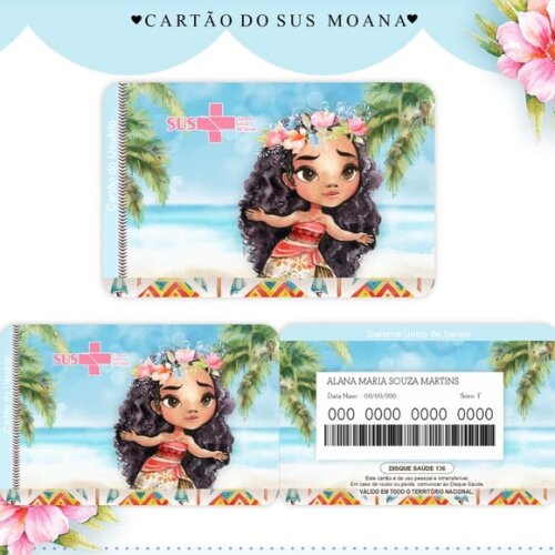 Arquivo Digital Cartão Sus Moana #995