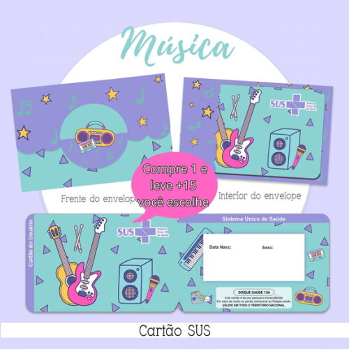 Arquivo Digital Cartão Sus Música #2156