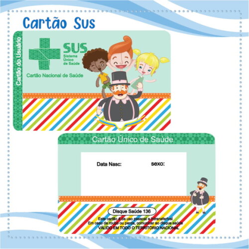 Arquivo Digital Cartão Sus Mundo Bita #2035