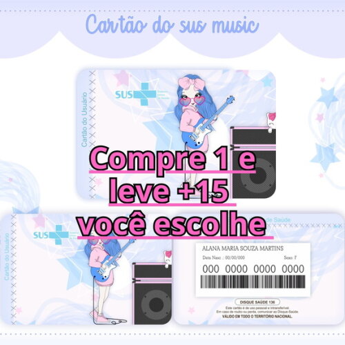 Arquivo Digital Cartão Sus Música #999