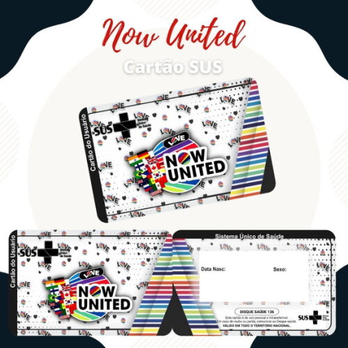Arquivo Digital Cartão Sus Now United #1881