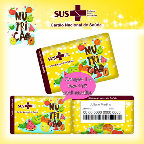 Arquivo Digital Cartão Sus Nutrição #2596