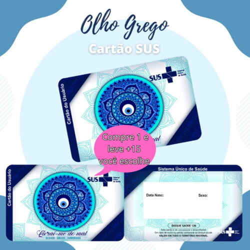 Arquivo Digital Cartão Sus Olho Grego #1880