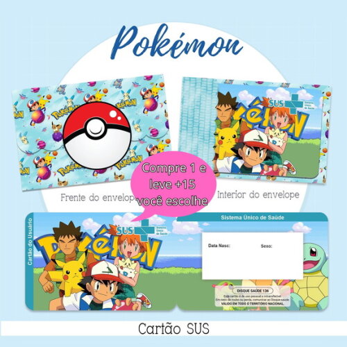 Arquivo Digital Cartão Sus Pokémon #2165
