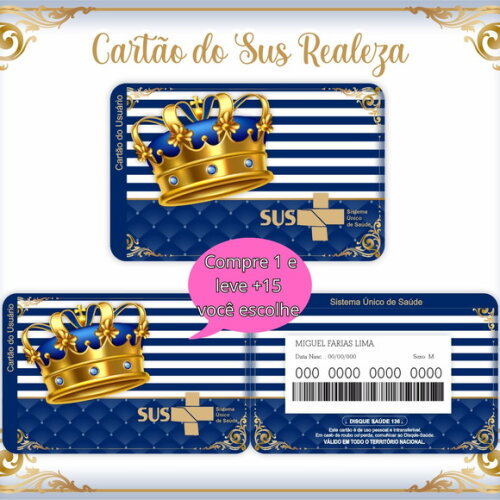 Arquivo Digital Cartão Sus Realeza #941