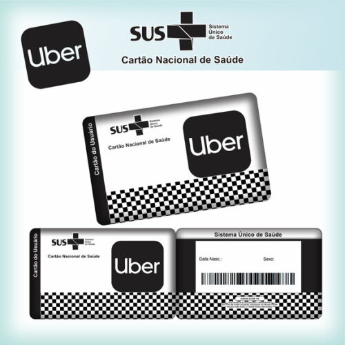 Arquivo Digital Cartão Sus Uber #2591
