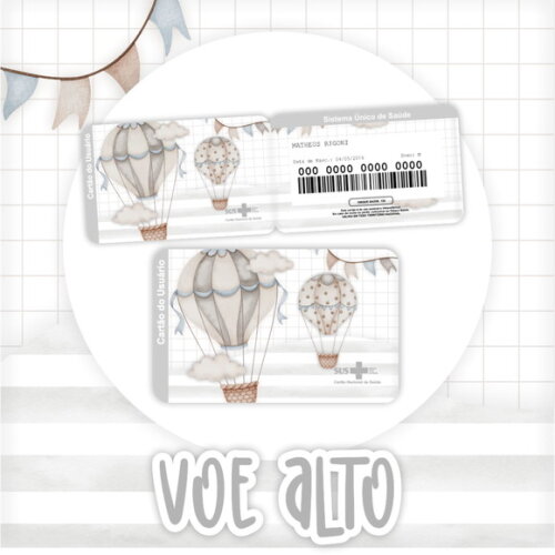 Arquivo Digital Cartão Sus Voe Alto #2789