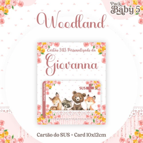 Arquivo Digital Cartão Sus Woodland #2256