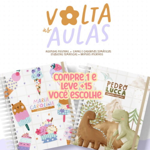 Arquivo Digital Coleção Agendas Escolares 2026 #7682
