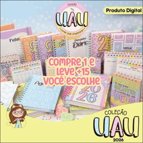 Arquivo Digital Coleção Uau 2026 #7179