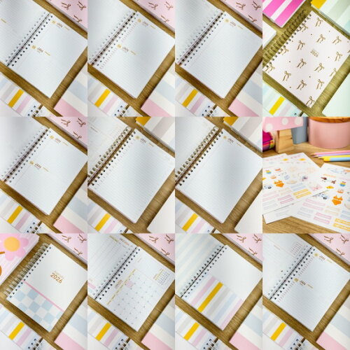 Arquivo Digital Combo Agendas Fofas 2026 #6901