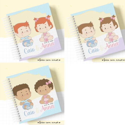 Arquivo Digital Combo Livros do Bebê Gêmeos #7369