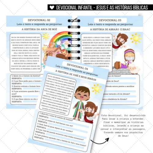 Arquivo Digital Devocional Infantil #2805