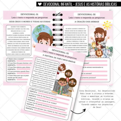 Arquivo Digital Devocional Infantil #2805