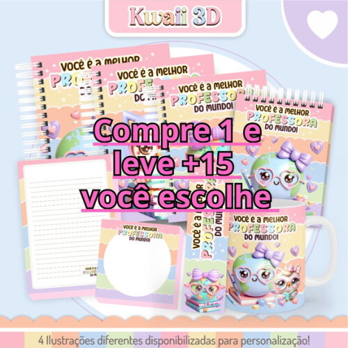 Arquivo Digital Dia dos Professores Kawaii #6945
