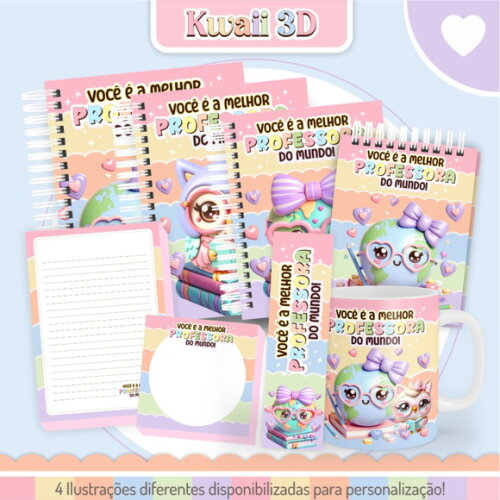 Arquivo Digital Dia dos Professores Kawaii #6945