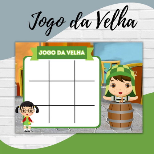 Arquivo Digital Jogo da Velha Chaves #3077