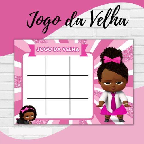 Arquivo Digital Jogo da Velha Chefinha Morena #2738