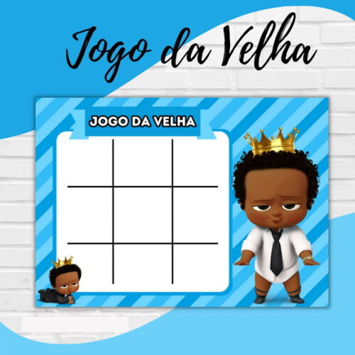 Arquivo Digital Jogo da Velha Chefinho Moreno #2739
