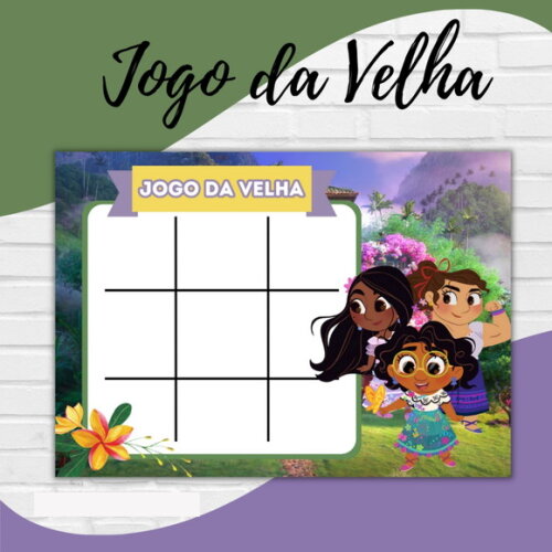 Arquivo Digital Jogo da Velha Encanto #3100